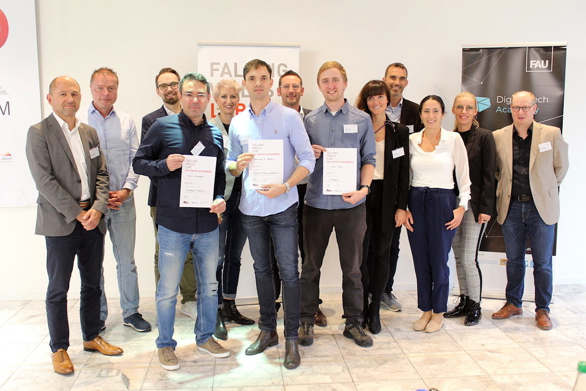 Awards for winners of the Falling Wall Lab at FAU | FAU Erlangen-Nürnberg